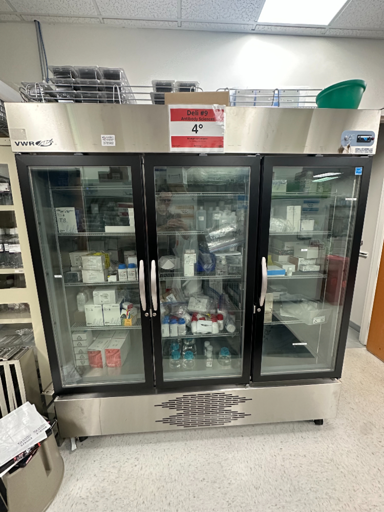 Image of VWR Triple Door Refrigerator